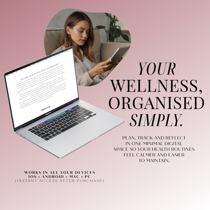 Biohacking Digital Wellness Planner (2026)