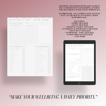 Health & Wellness Tracker Templates
